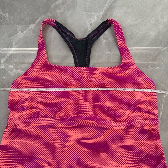 Women’s Nike Patterned Racerback Workout Athletic Padded Tank Top Plus Size 1X - Picture 13 of 14